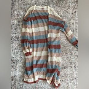 Crocheted Duster-Cardigan